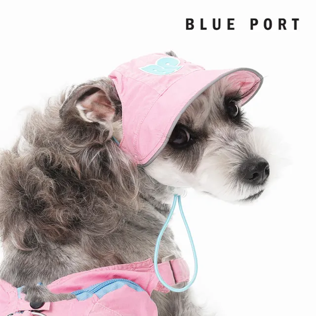 【BLUE PORT】輕薄防曬遮陽帽(透氣不悶熱 寵物防曬帽 露耳設計 寵物戶外裝備 毛孩時尚單品)