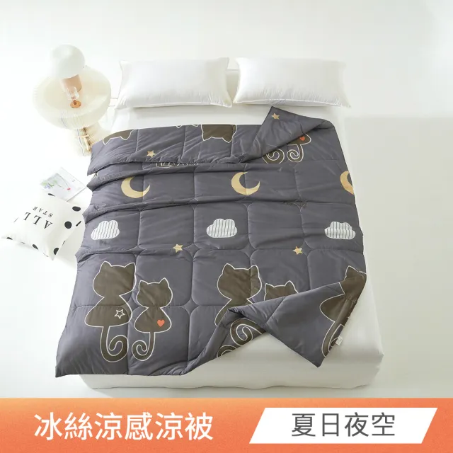 【日禾家居】買一送一 冰絲涼感涼被(150X200cm 多款挑) 涼被/冷氣毯