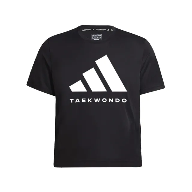 【adidas 愛迪達】兒童套裝 吸濕排汗短袖+透氣五分褲(短T 短褲 運動 休閒 大童 男童 女童 彈性 快乾)