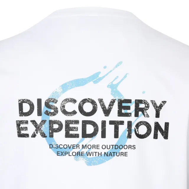 【Discovery Expedition】印花短袖上衣(DXSW74053-WHS)