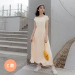 【OB 嚴選】觸膚柔軟懶人洋裝(涼感、冰箱、休閒、約會、渡假風)