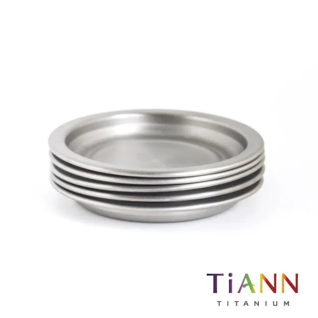【TiANN 鈦安】小鈦碟&鈦杯蓋 多用途(2入組)