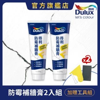 【Dulux得利官方店】A888 防霉抗菌補牆膏（2入組裝）(牆面修補)