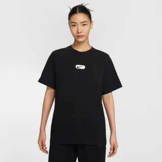 【NIKE 耐吉】短袖_女_AS W NSW CLUB SS TEE OC SWOOSH_黑色(HQ1699010)