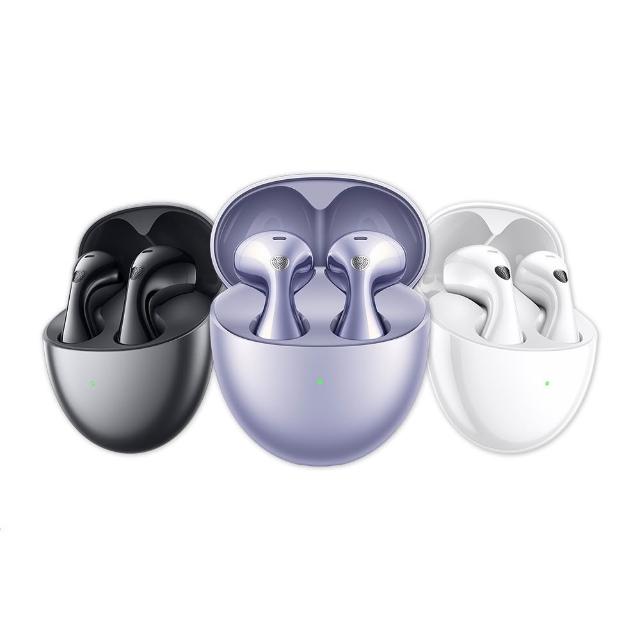 HUAWEI 華為 FreeBuds 6 無線耳機，採用耳塞式設計，輕巧僅 53g，支援 Android 及 iOS 系統，內建麥克風適合通話與音樂享受。顏色選擇天際白、星空黑、極光紫，無輸入端子純無線體驗，一年保固，NCC 認證 CCAK25LP0430T1，BSMI R36368。完美日常耳機伴侶！