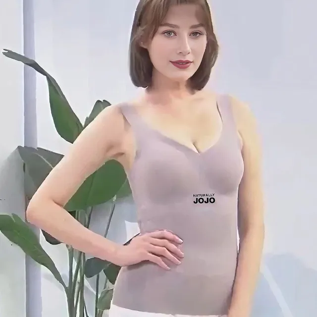 【NATURALLY JOJO】石墨烯涼感輕雕塑循環美型體雕衣(4色選/BARTOP/無鋼圈/無痕/24H零著感)