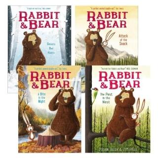 Rabbit and Bear 1-4 （共4本）（平裝本）（IBPA Benjamin Franklin Awards GOLD Winner）