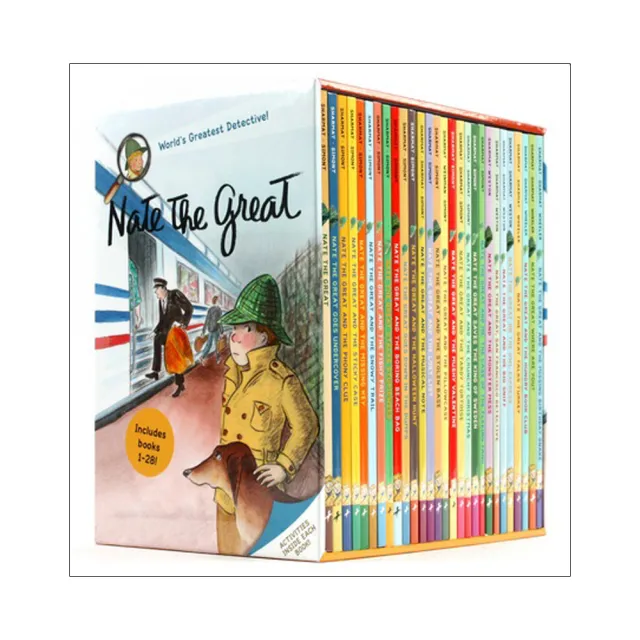 Nate-the-Great-Box-Set-（共28本書）*附書盒- momo購物網- 好評推薦