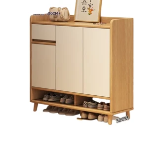 【億家達旗艦店】南洋楹木 140*32*100cm(鞋櫃 鞋架 實木鞋櫃 儲物櫃 置物架 收納櫃 玄關櫃 預購12天)