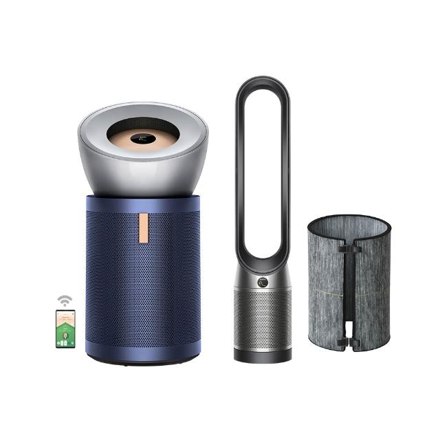 【dyson 戴森】BP03強效極靜甲醛偵測空氣清淨機 + TP07空氣清淨機(黑鋼色)超值組