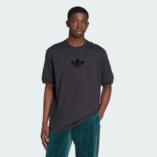 【adidas 愛迪達】Oversize Tee 男 T恤 運動上衣 休閒短袖 黑 亞版(JW5913)