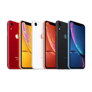 【Apple】A級福利品 iPhone XR 64GB 6.1吋(贈充電線+玻璃貼+透明殼)
