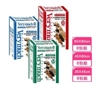 【Very Much】薄型寵物尿布*6包組