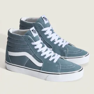 【VANS 官方旗艦】Color Theory SK8-Hi 灰藍色滑板鞋