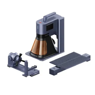 【LaserPecker】5蜂鳥五代 高速雙光源雷雕機-豪華組(雙管雷雕機)