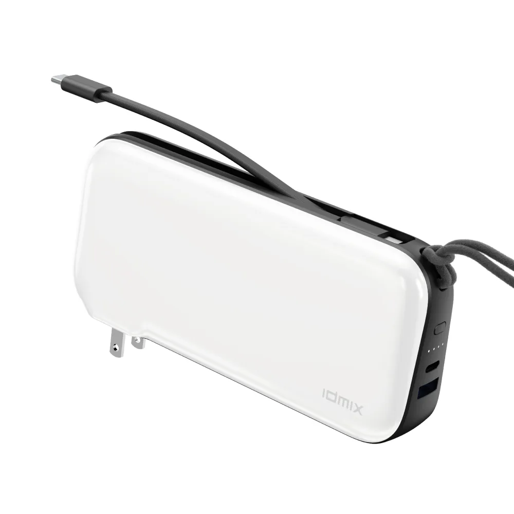 idmix】MR CHARGER CH08 20000mAh GaN PD 65W 多功能行動電源- momo