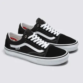 【VANS 官方旗艦】Skate Old Skool 黑白色專業滑板鞋/休閒鞋