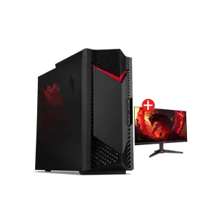 【Acer 宏碁】+27型 200Hz 螢幕★i7 RTX4060Ti電競電腦(N50-656/i7-14700F/16GB/512G+1TB/RTX4060TI/W11)
