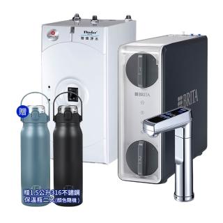 【Buder 普德】BD-3004NH 廚下型冷熱觸控飲水機 搭BRITA GR600 RO淨水系統(飲水機/加熱器/一級能效)