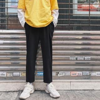 【Pure 衣櫃】韓版潮流直筒運動長褲(運動長褲/KDPY-K112)