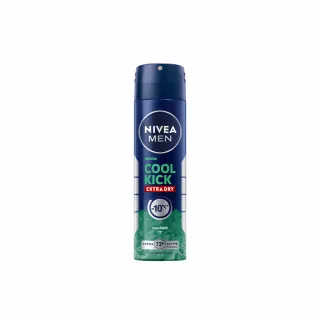 【NIVEA 妮維雅】男士止汗爽身噴霧瞬間酷涼系列-柑橘