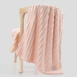 【ONEBOY HOME】加大柔軟速乾雲朵波浪紋珊瑚絨浴巾(N230122-買浴巾贈送同款毛巾)