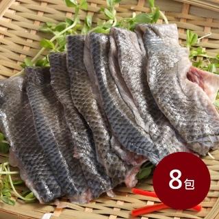 【八方行】蝨目魚皮8包組(300g/包)