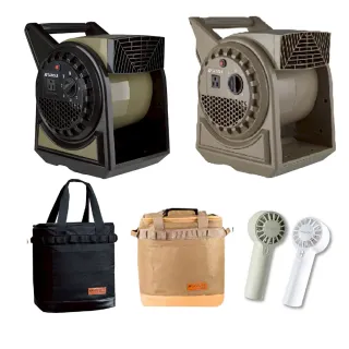 【SANSUI 山水】疾風擺頭渦輪扇 SZF-88G/66D 含收納袋(悠遊戶外)