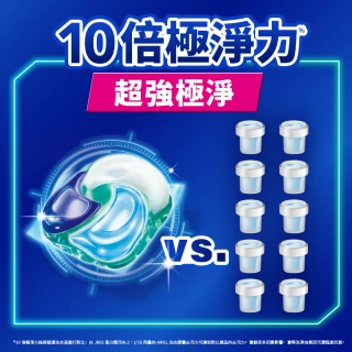 【ARIEL】4D抗菌洗衣膠囊11顆盒裝+【風倍清】浴廁芳香劑1入(清爽皂香/薄荷綠香/山谷微香)