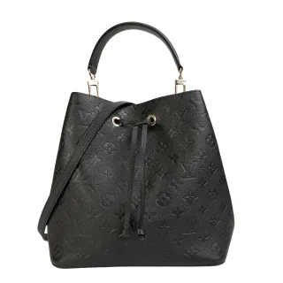 【Louis Vuitton 路易威登】NeoNoe MM 皮革壓花水桶包(M45256)