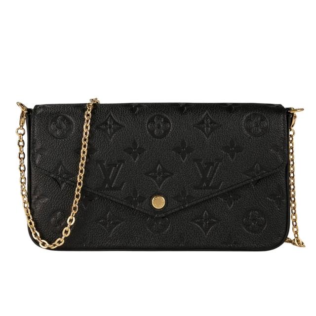 【Louis Vuitton 路易威登】Felicie Pochette 鍊帶信封式斜背包(M82477)