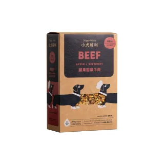 【DoggyWillie 小犬威利】蘋果甜菜牛肉200g(小犬威利冷凍乾燥狗主食)