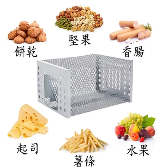 【寶盒百貨】新款威力補鍍鋅老鼠籠 捕鼠籠 連續捕鼠神器(只進不出 連續捕鼠 自動捕鼠籠)