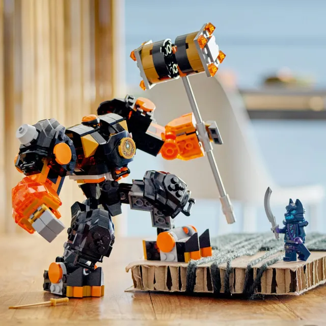 LEGO 樂高】旋風忍者系列71806 阿剛的土元素機械人(機器人玩具