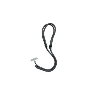 【UAG】簡約編織可調式背帶掛繩10mm-黑灰(背帶掛繩 手機掛繩 手機背帶)