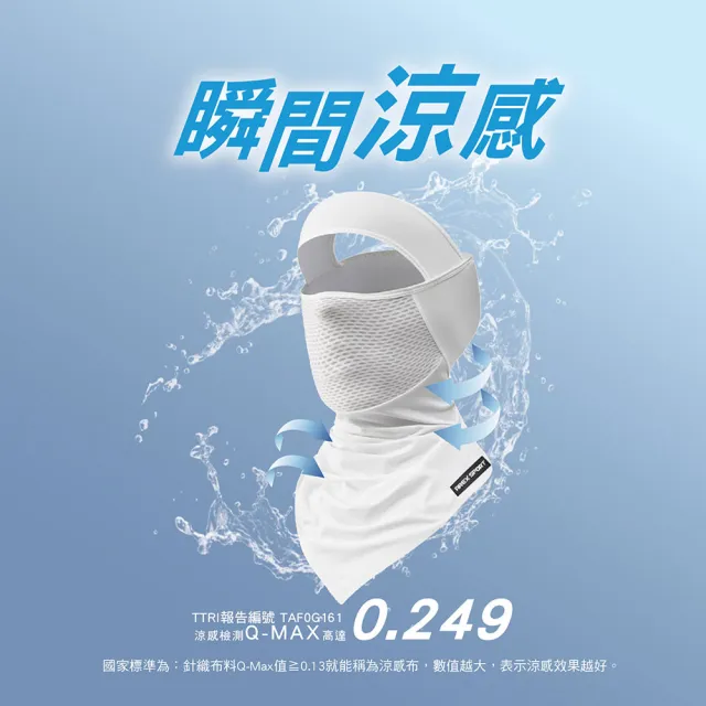 【AREXSPORT】冰絲面罩 防曬面罩 防風面罩 涼感面罩 抗UV 防曬護頸 網眼透氣 掛耳設計 面罩 頭套 素面頭巾