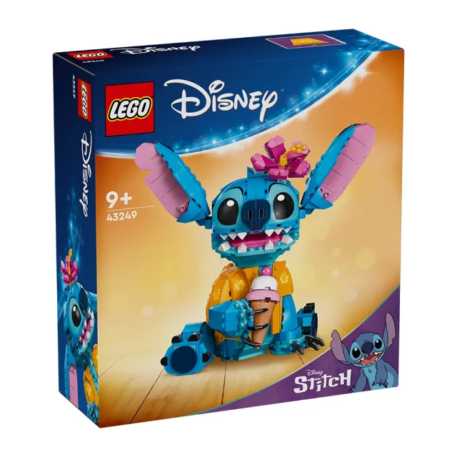【LEGO 樂高】迪士尼系列 43249 史迪奇(星際寶貝 玩具模型 禮物 居家擺設)