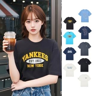 【MLB】機能短袖T恤 道奇/紅襪/洋基隊(3ATSB0343/3ATSB1843-多款任選)