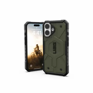 【UAG】iPhone 16 磁吸耐衝擊經典保護殼-綠(支援MagSafe無線充電)