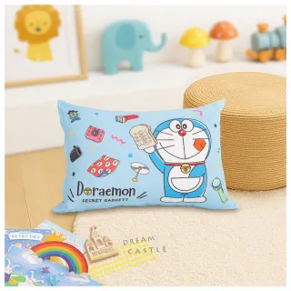 【享夢城堡】MIT卡通枕頭63x45cm一入(哆啦A夢DORAEMON 變變變-藍 / 正版授權中枕)