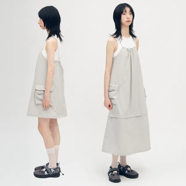 【plain-me】SAAKO 2WAY 女生洋裝 工裝裙 女裝 女生裙子 短裙 可拆式_SAA5033-252