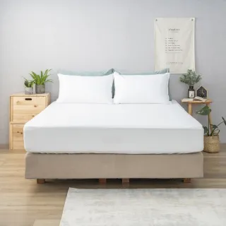 【hoi! 好好生活】天絲100%防水床包式保潔墊 雙人(150x186cm)