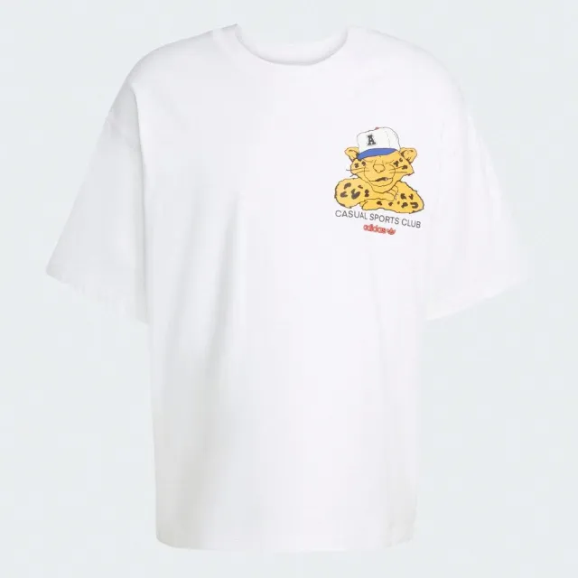 【adidas 愛迪達】短袖上衣 男 亞規 GRAPHIC OS SS T 白 JW0158