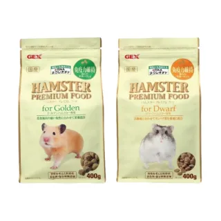 【GEX】優質蛋白質主食RNA配方 黃金鼠/迷你倉鼠 400g(鼠飼料、黃金鼠飼料、鼠主食、熊鼠、波利鼠)