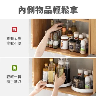 【hoi! 好好生活】懶角落可旋轉托盤小號