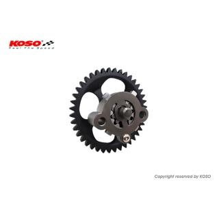 【KOSO】高流量機油幫浦 附齒輪(YAMAHA 六代勁戰/FORCE 2.0/BWS-125水冷/AUGUR/N-MAX 2020/AEROX 2021)