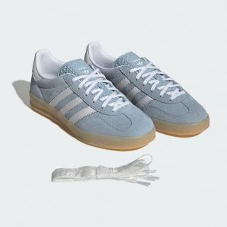 【adidas 愛迪達】運動 休閒 女鞋 GAZELLE INDOOR W(JQ7009)
