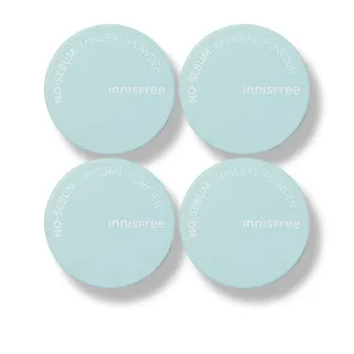 【INNISFREE】官方直營 無油無慮礦物控油蜜粉5g(買2送2 / 4入團購組)