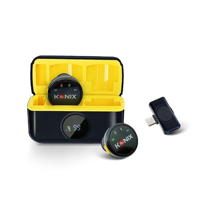 【KONIX】G5 無線收音麥克風(2025搶先上市 一對二無線麥克風 收音增強 抗雜音更優 附充電盒)