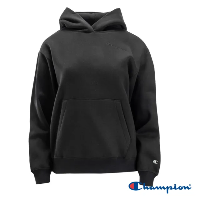 【Champion】官方直營 女款-ROCHESTER 寬版刺繡連帽TEE-3色(116729-歐規)